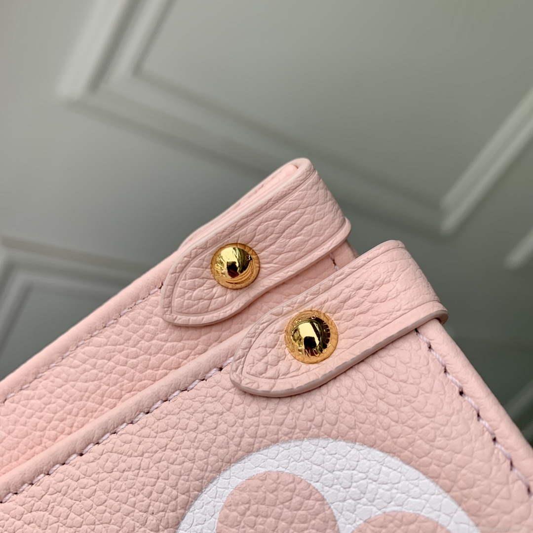 LV M46542 Louis Vuitton OnTheGo MM Bag Gradient Pink