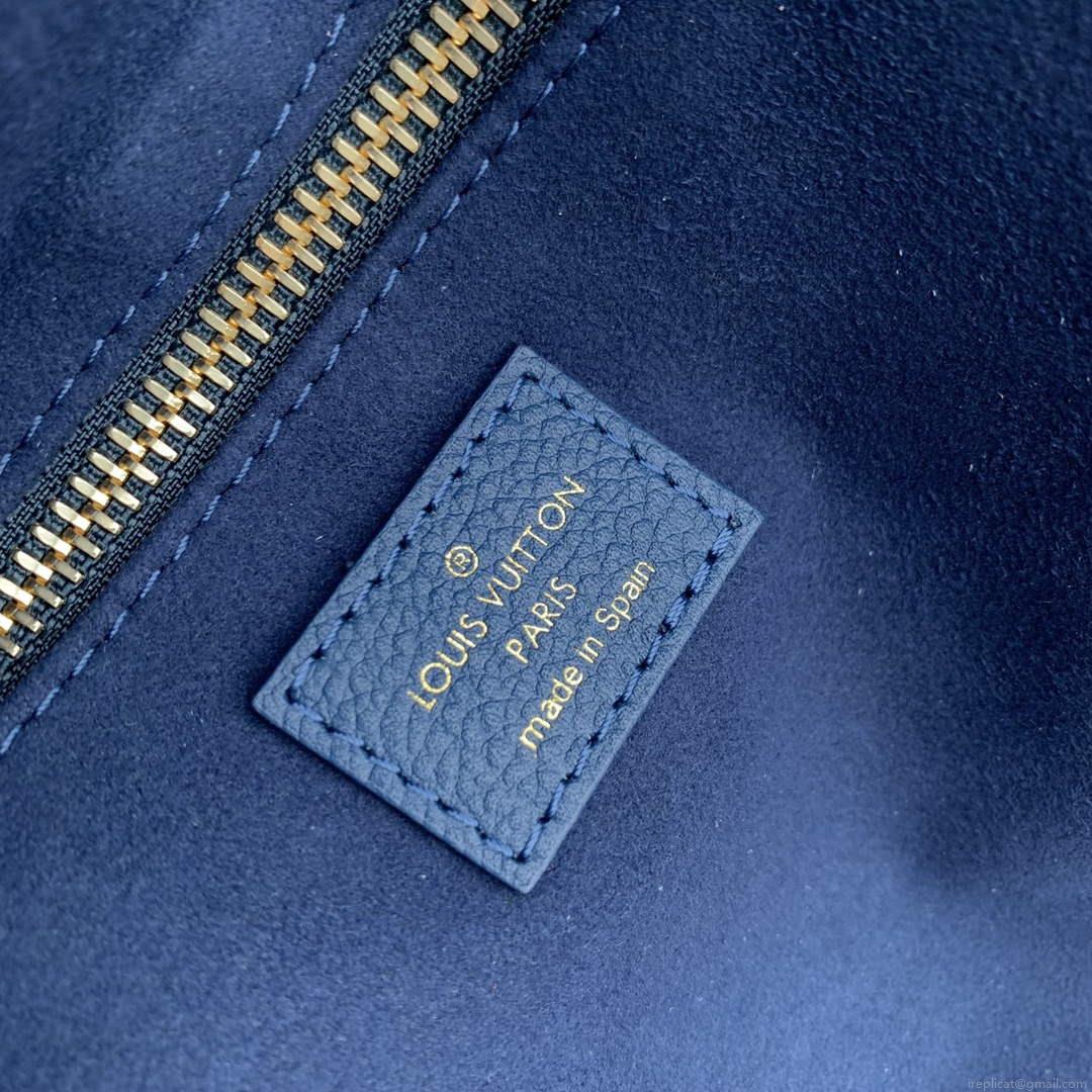 LV M46514 Louis Vuitton Neverfull MM Bag Gradient Blue