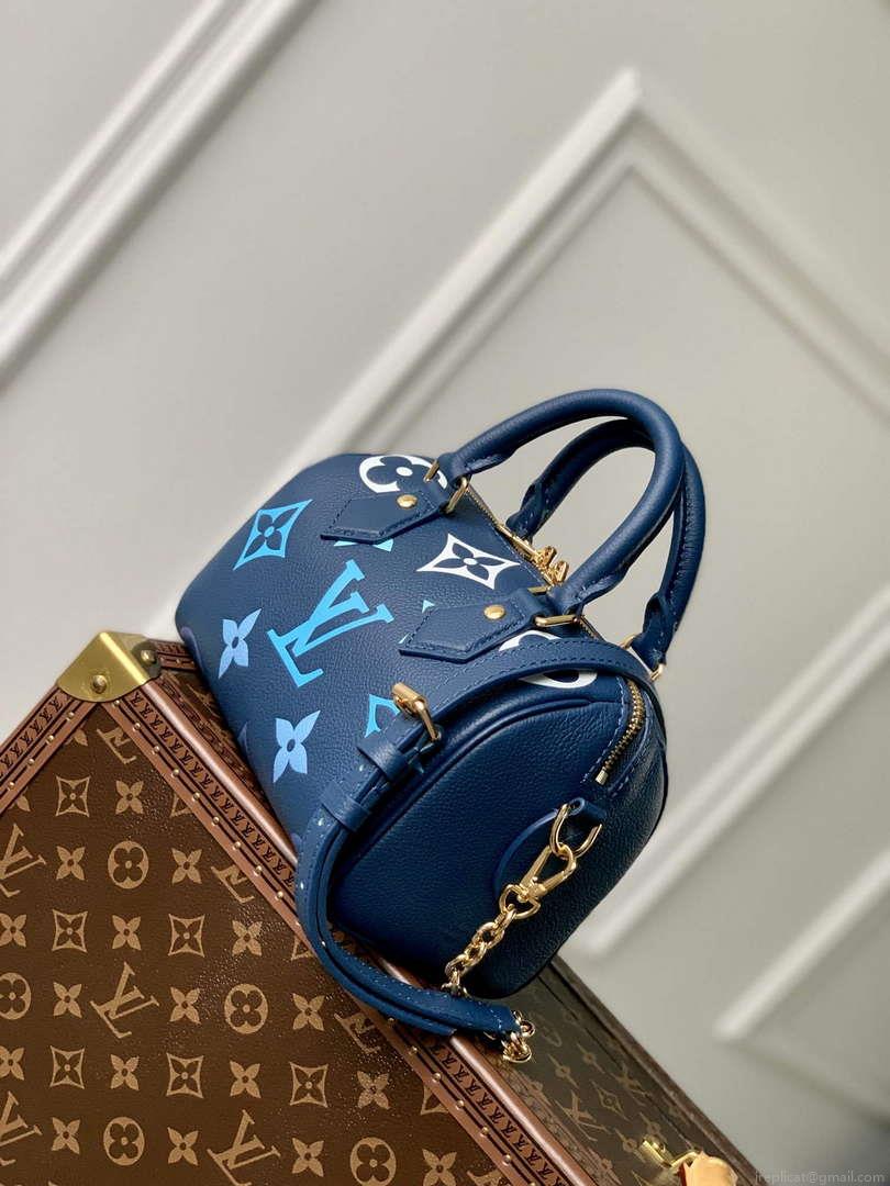LV M46517 Louis Vuitton Speedy Bandoulière 20 Gradient Blue