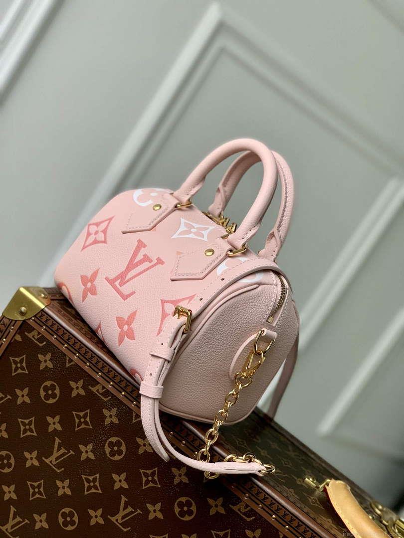 LV M46518 Louis Vuitton Speedy Bandoulière 20 Gradient Pink