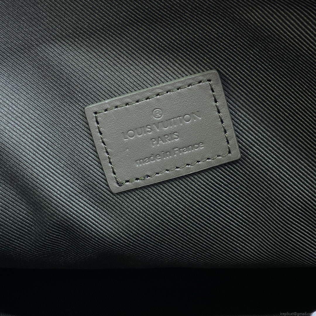 LV M69837 Louis Vuitton Takeoff Pouch Bag ArmyGreen
