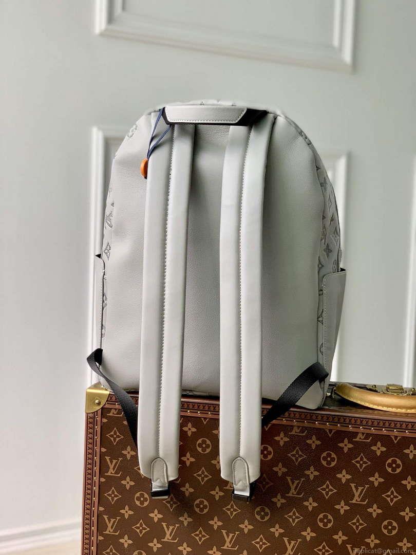 LV M46557 Louis Vuitton Discovery Backpack Bag Anthracite Gray