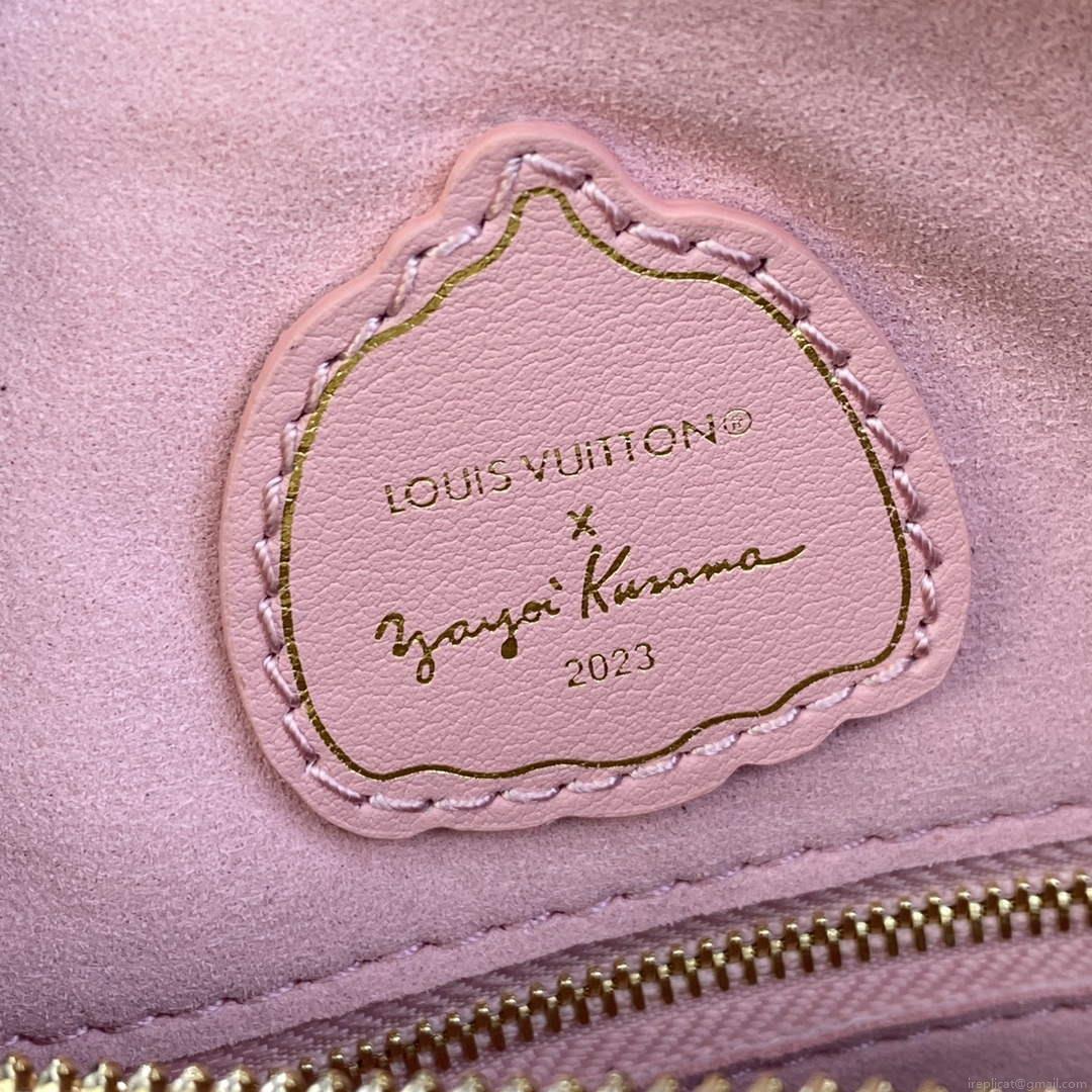 LV M46415 Louis Vuitton LV x YK Speedy Bandoulière 25 Bag White