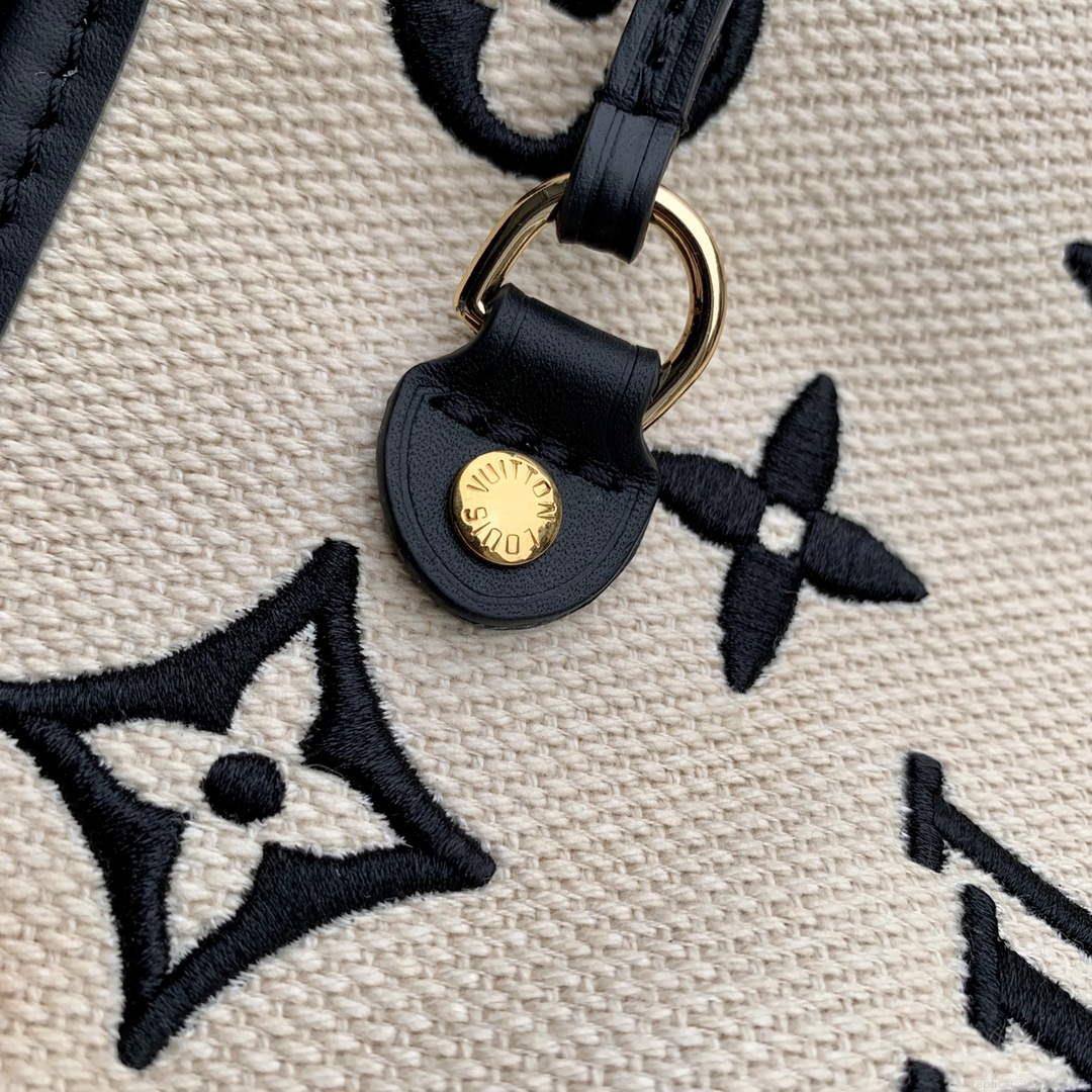 LV M22838 Louis Vuitton Neverfull MM Tote Bag Black