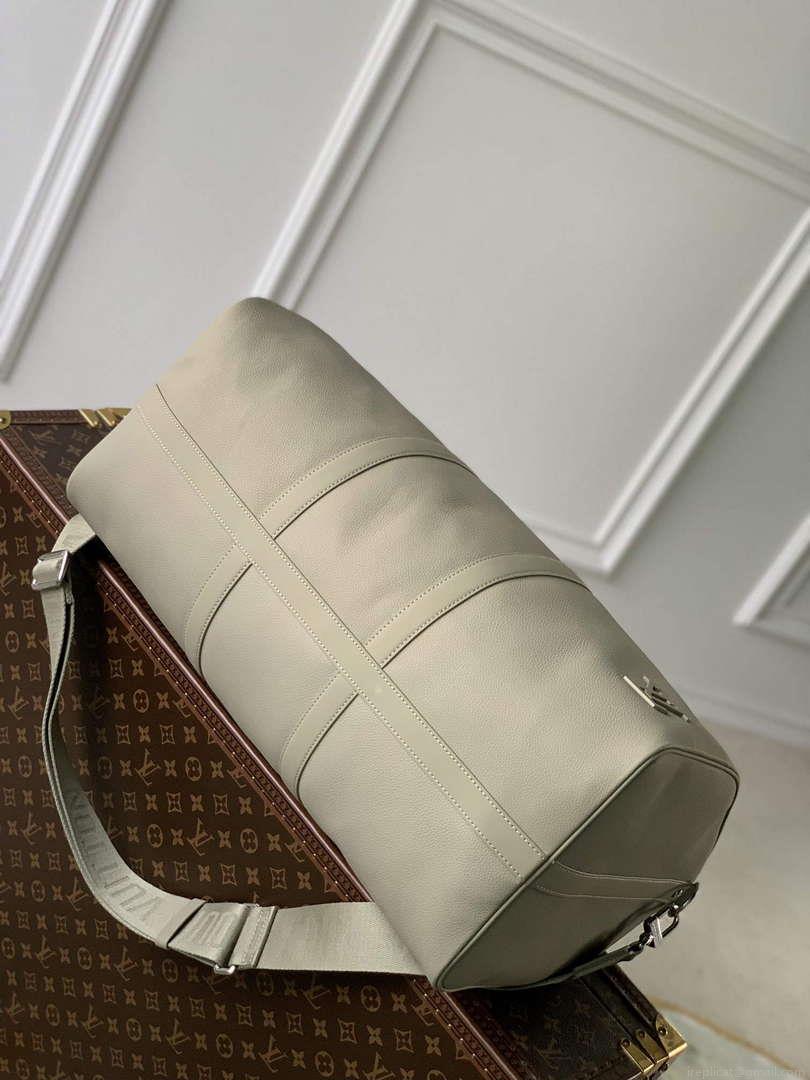 LV M22609 Louis Vuitton Keepall Bandoulière 50 Bag Sage
