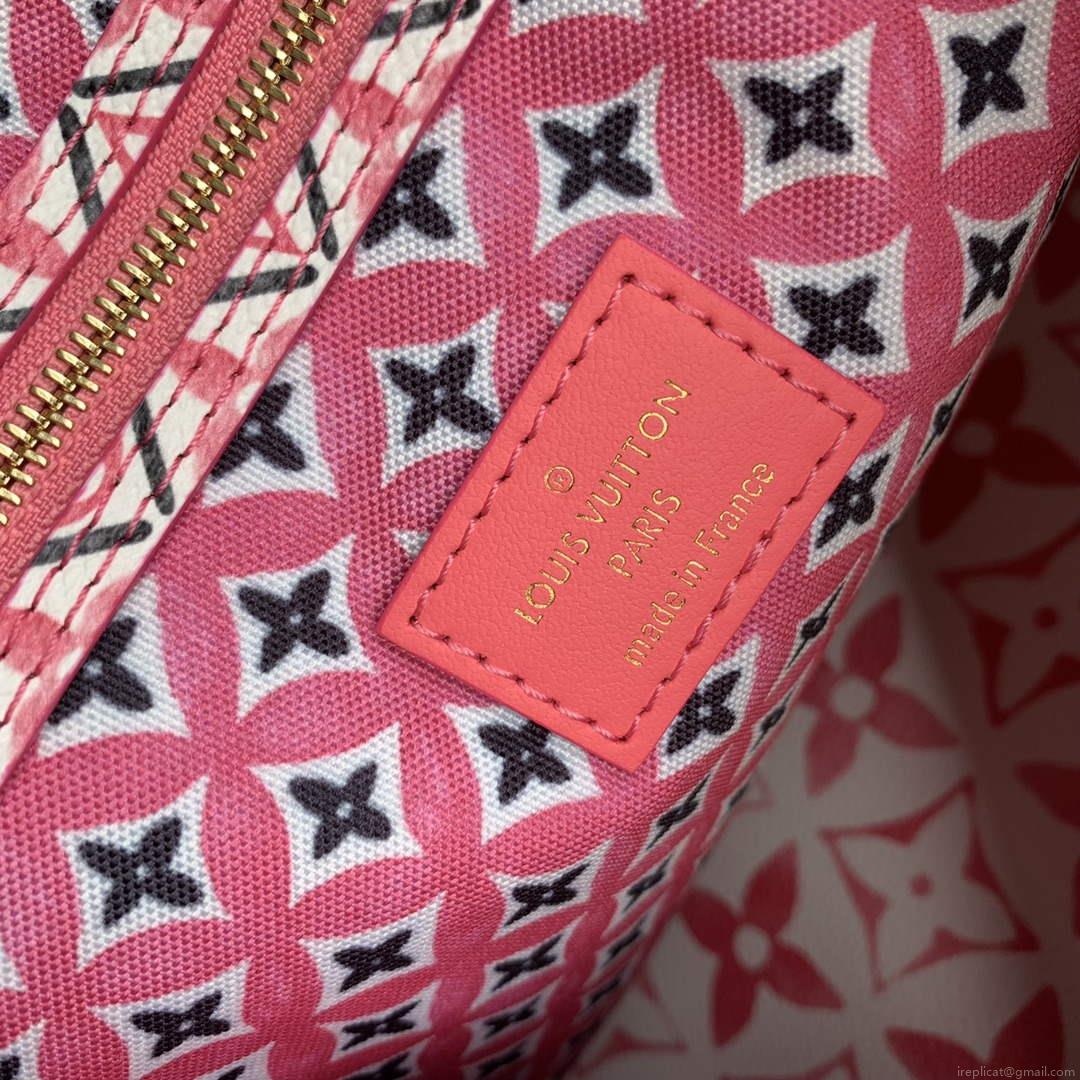 LV M22980 Louis Vuitton Neverfull MM Tote Bag Pink
