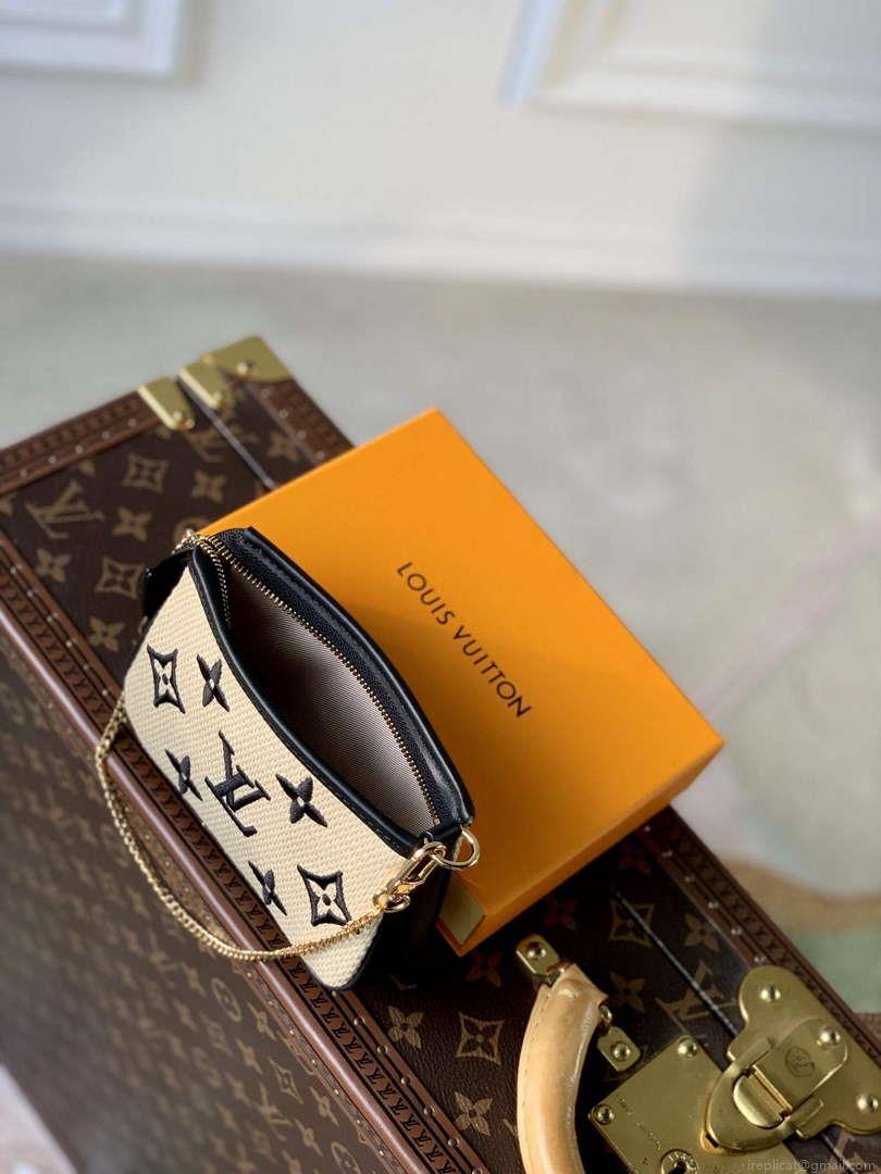 LV M82472 Louis Vuitton Mini Pochette Accessoires Black