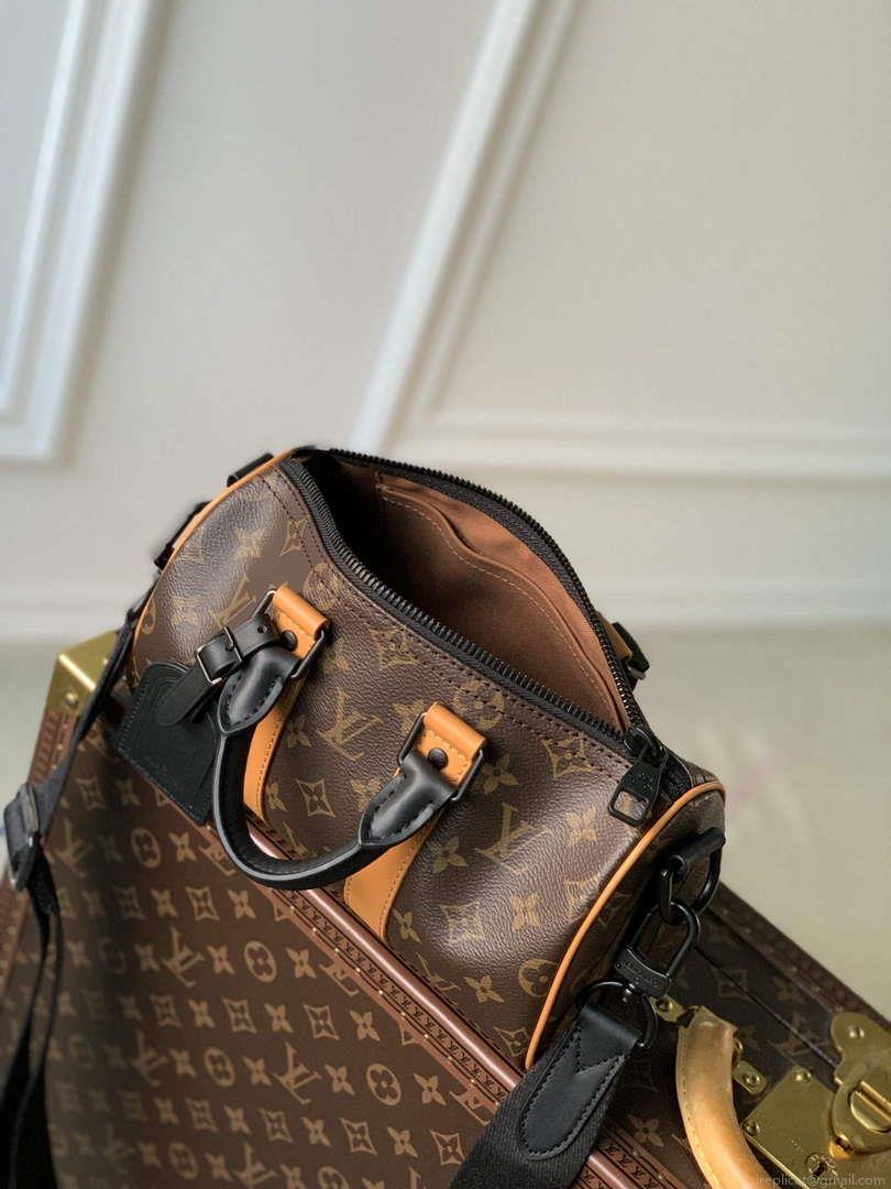 LV M46687 Louis Vuitton Keepall Bandoulière 25 Bag