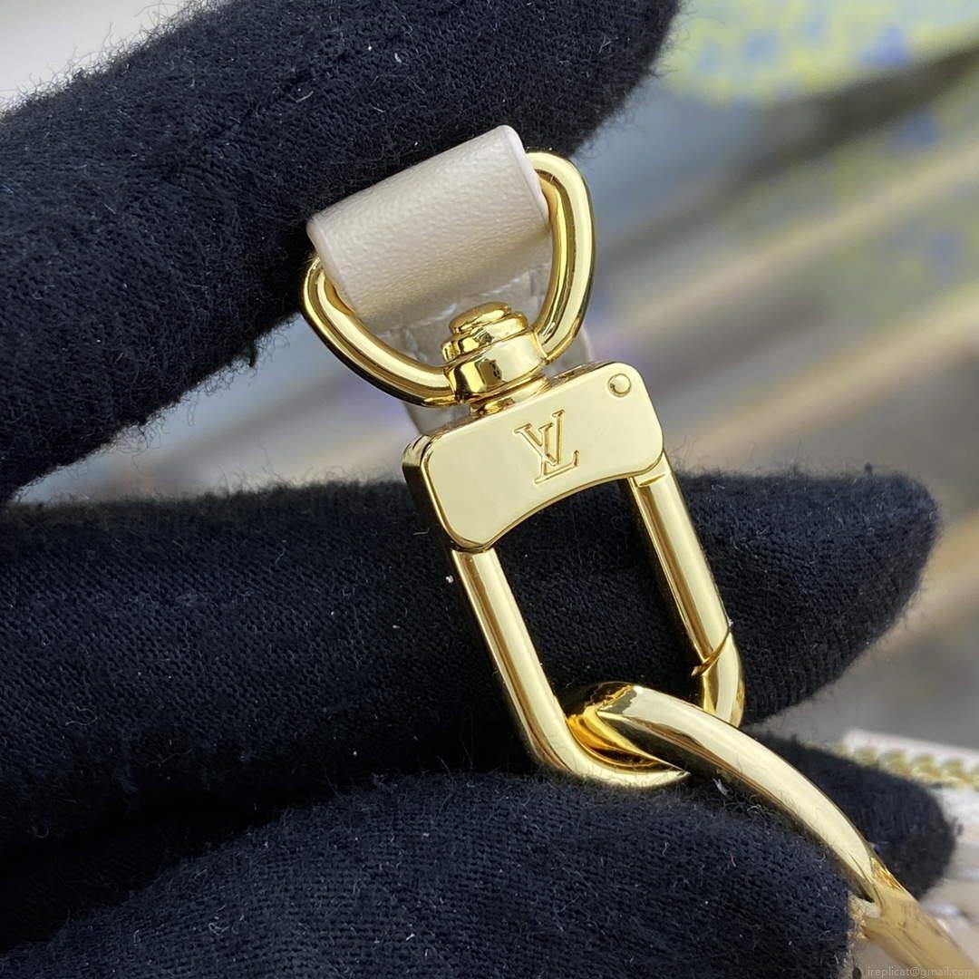 LV M22878 Louis Vuitton Alma BB Handbag White