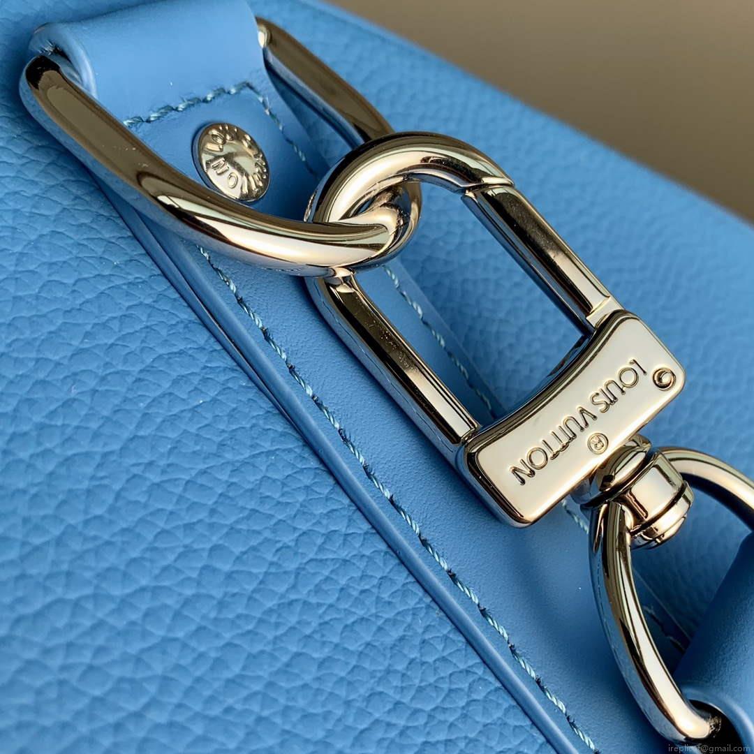 LV M22609 Louis Vuitton Keepall Bandoulière 50 Bag Blue