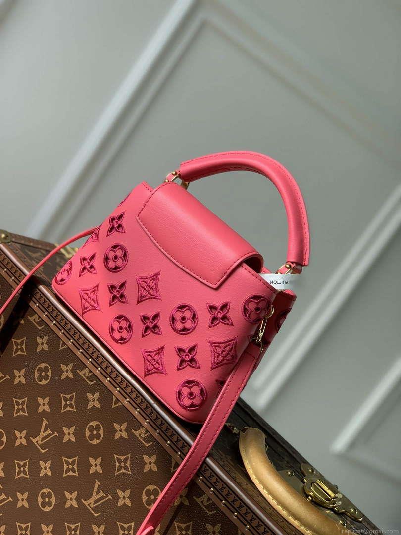 LV M22922 Louis Vuitton Capucines Mini Handbag Pink