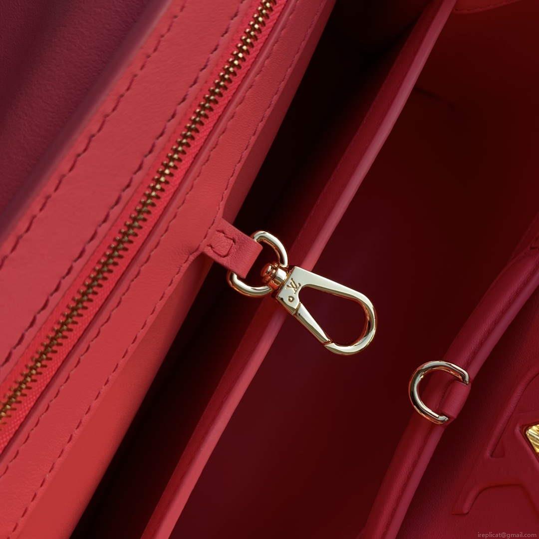 LV M22922 Louis Vuitton Capucines MM Handbag Pink