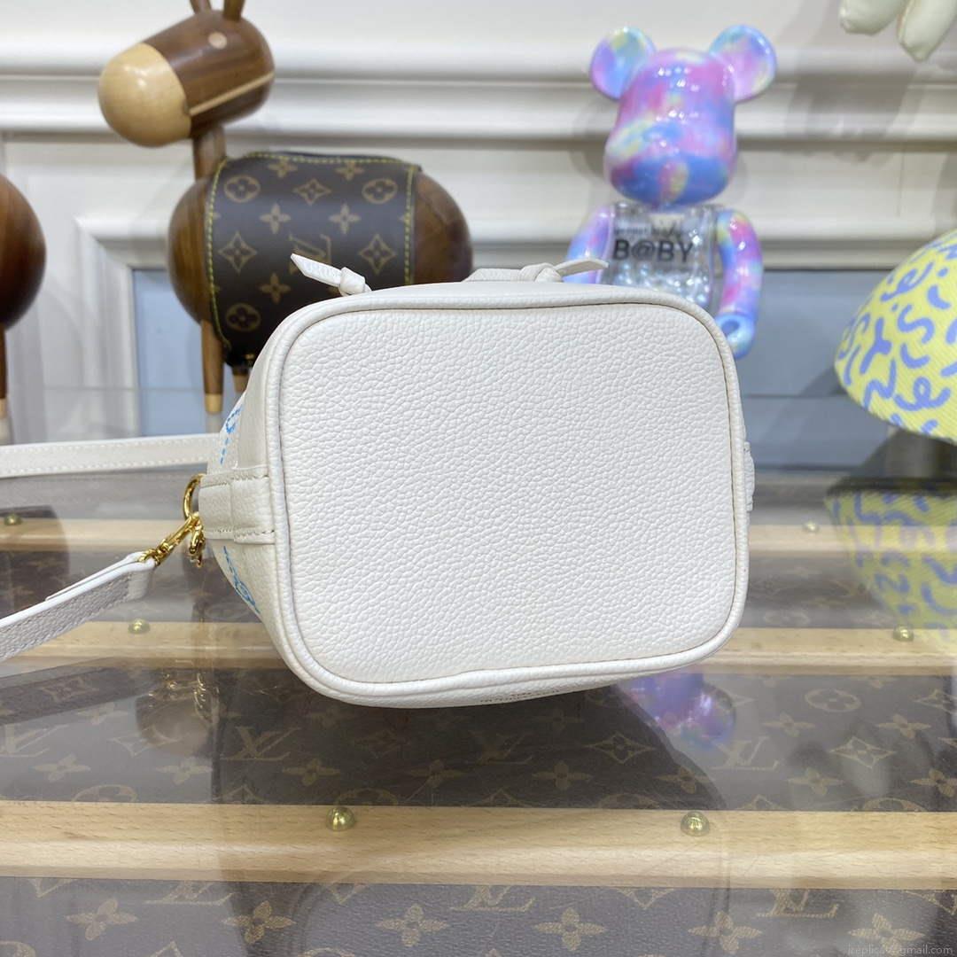 LV M23088 Louis Vuitton Nano Noé Handbag Beige