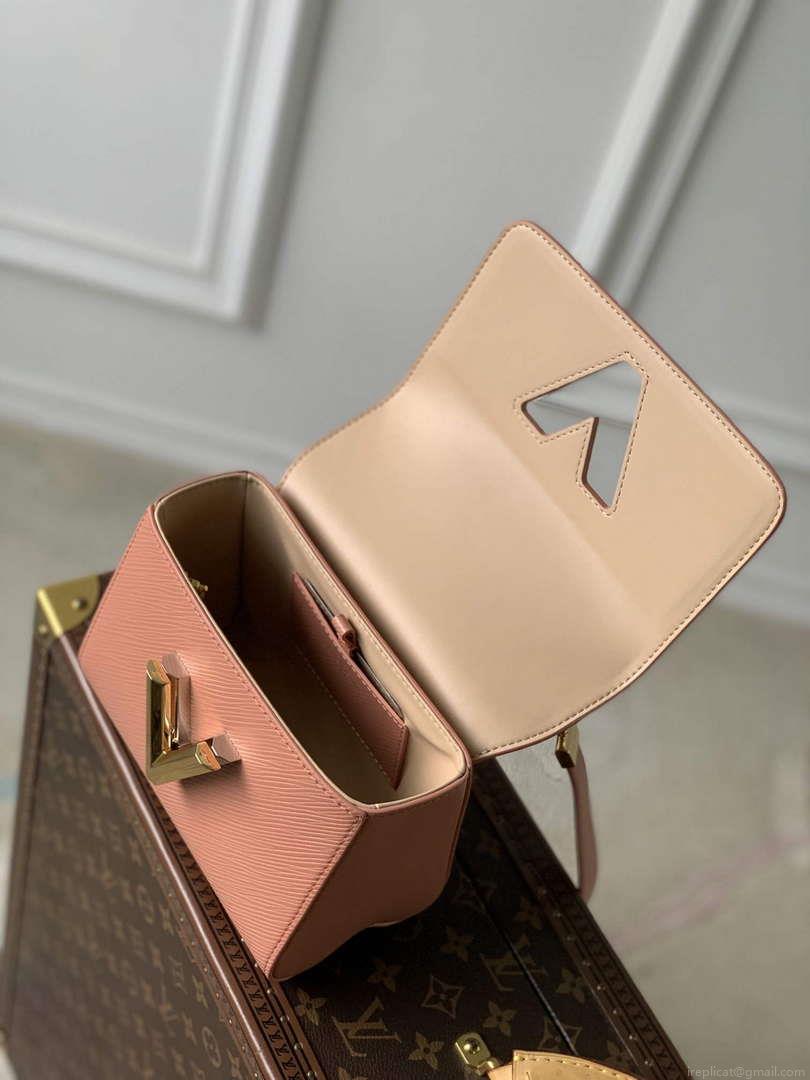 LV M23074 Louis Vuitton Twist PM Handbag Pink