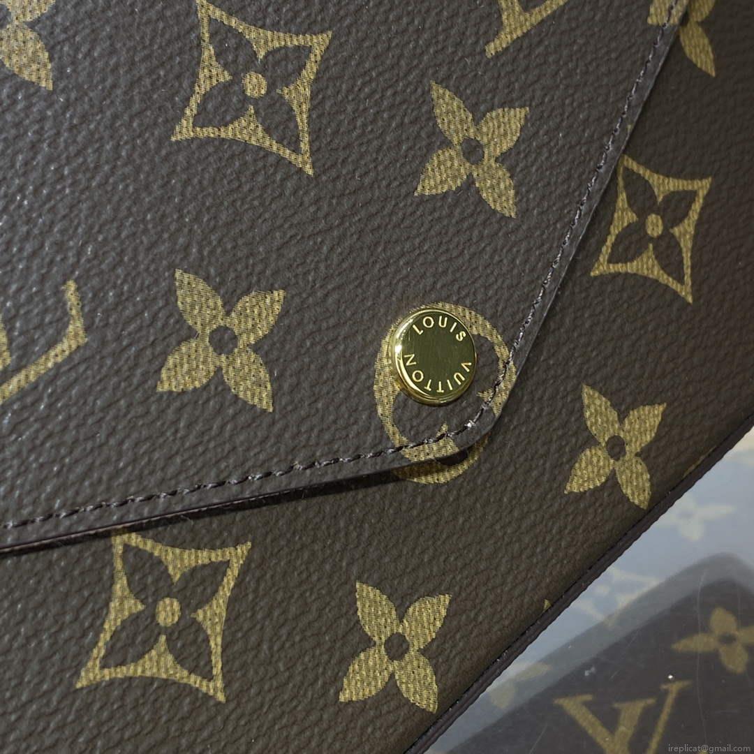 LV M80091 Louis Vuitton Félicie Strap & Go Bag Pink