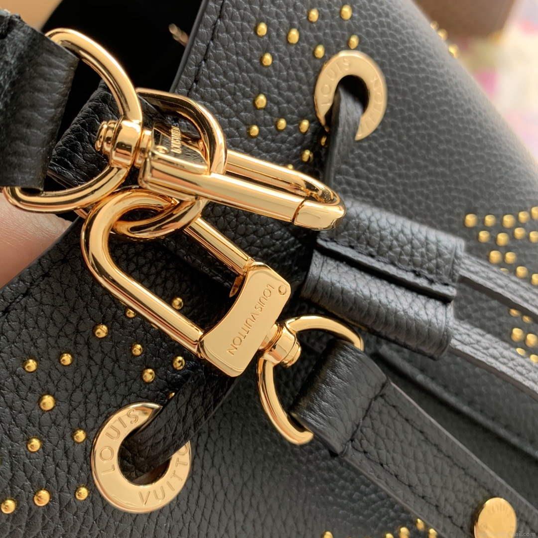 LV M46734 Louis Vuitton Néonoé BB Bucket Bag Black
