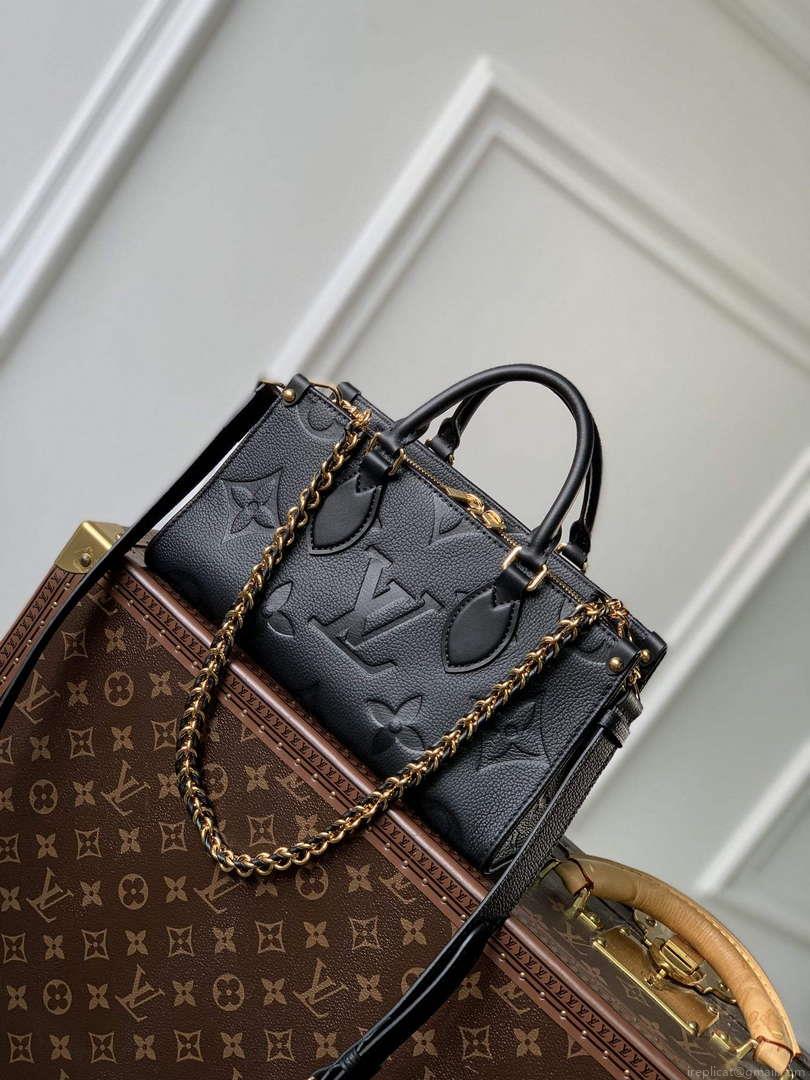 LV M23640 Louis Vuitton OnTheGo East West Tote Bag Black