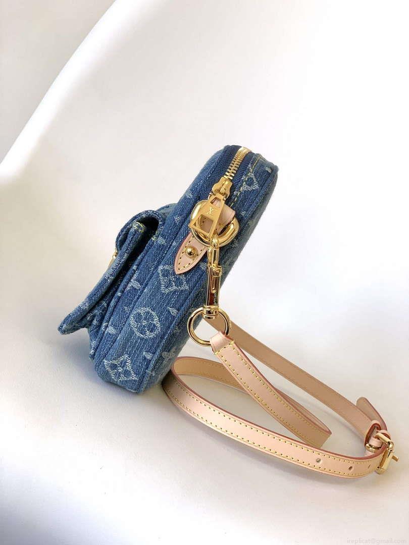 LV M82948 Louis Vuitton Fairfax Pochette Monogram Denim