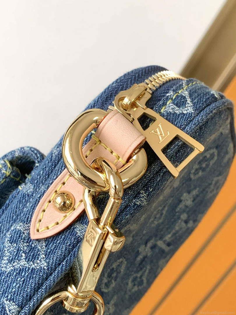 LV M82948 Louis Vuitton Fairfax Pochette Monogram Denim