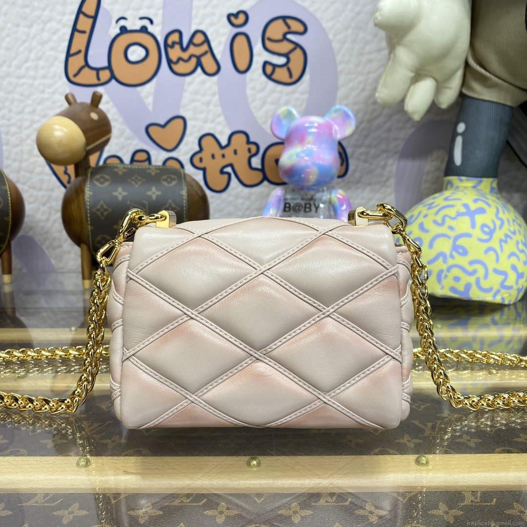 LV M82752 Louis Vuitton Pico GO-14 Bag Beige/Pink