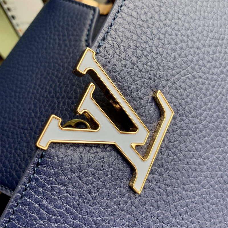 LV M23199 Louis Vuitton Capucines BB Handbag French Blue