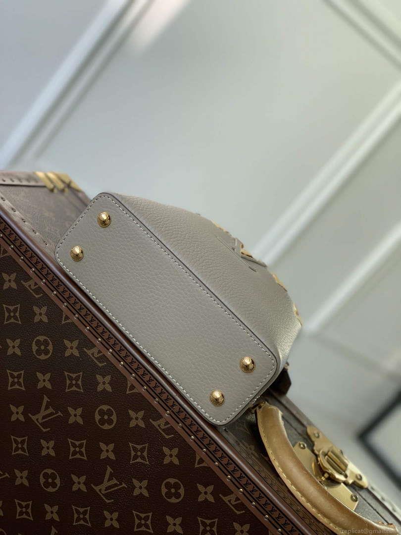 LV M24567 Louis Vuitton Capucines Mini Handbag Galet