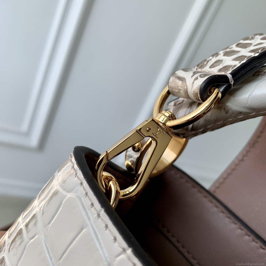 LV M48865 Louis Vuitton Capucines Mini Handbag Himalayas