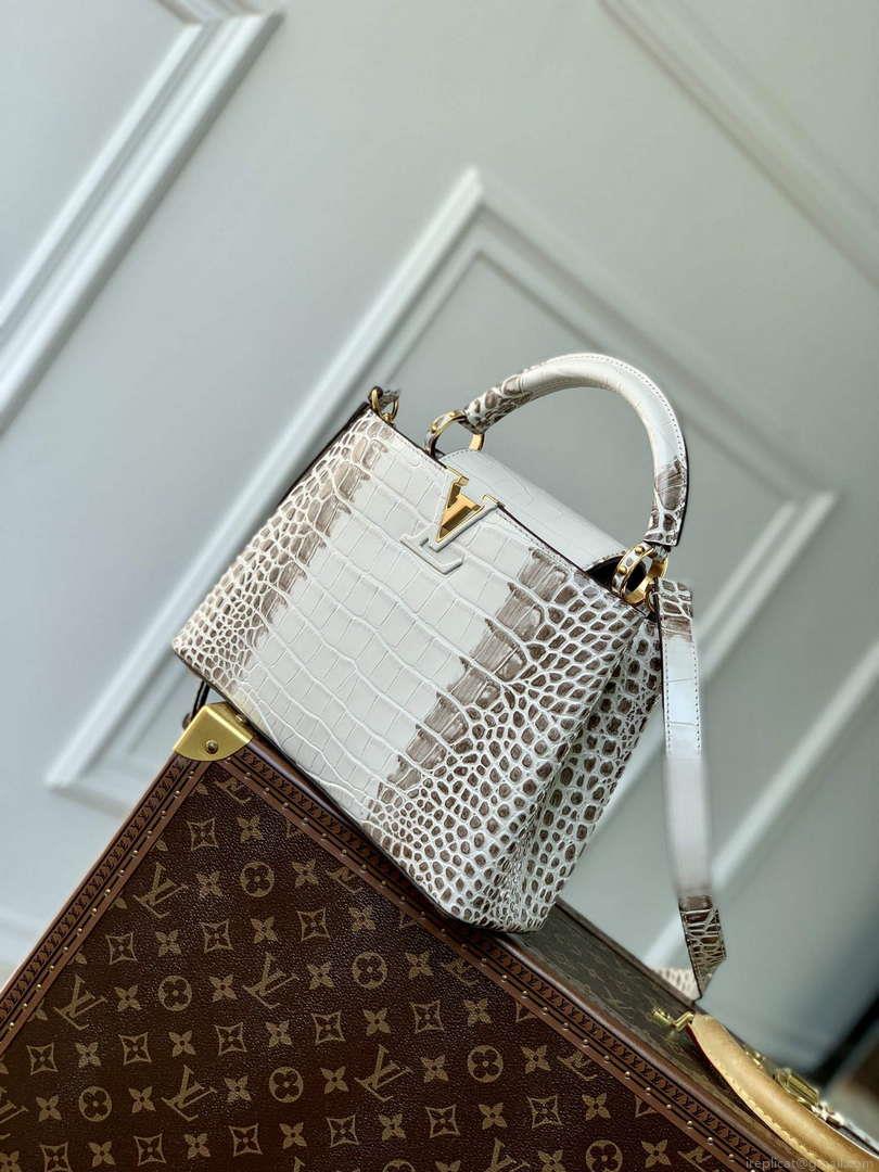 LV M48865 Louis Vuitton Capucines BB Handbag Himalayas