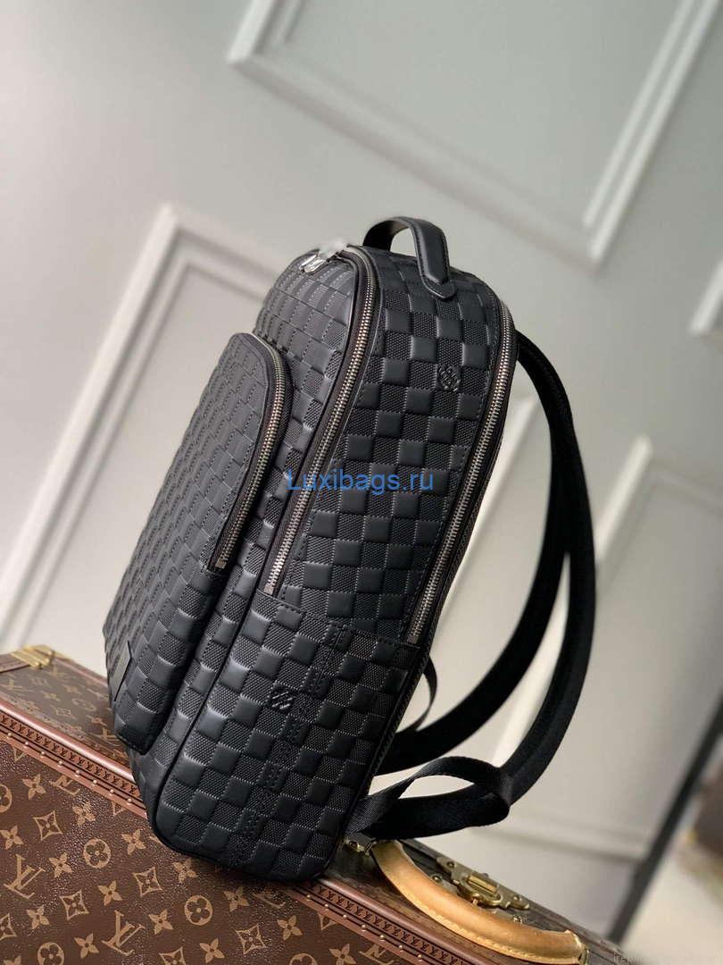 LV N40501 Louis Vuitton Avenue Backpack Bag Black