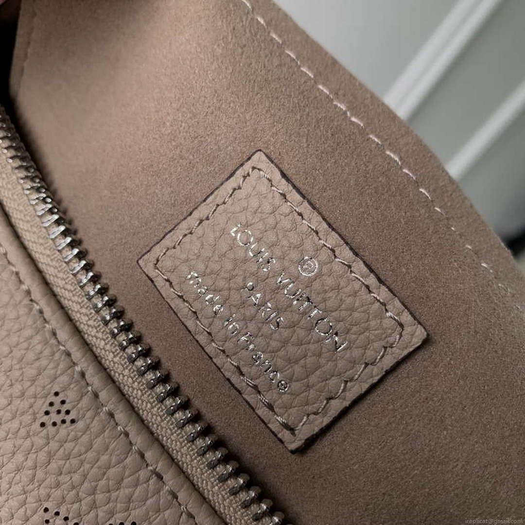 LV M22823 Louis Vuitton Baia MM Bag Mahina Galet Grey