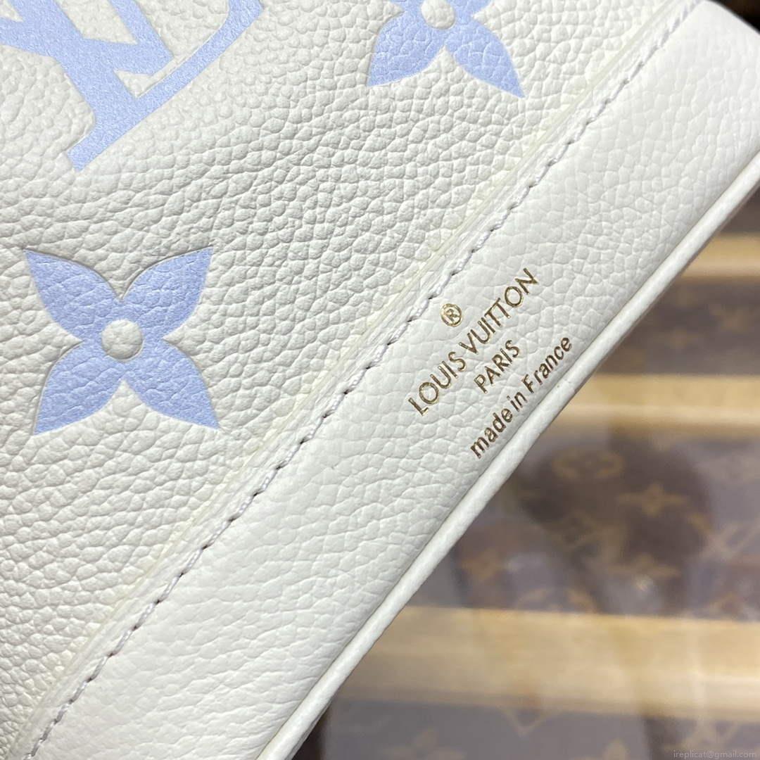 LV M82933 Louis Vuitton Nano Noé Bag Blue