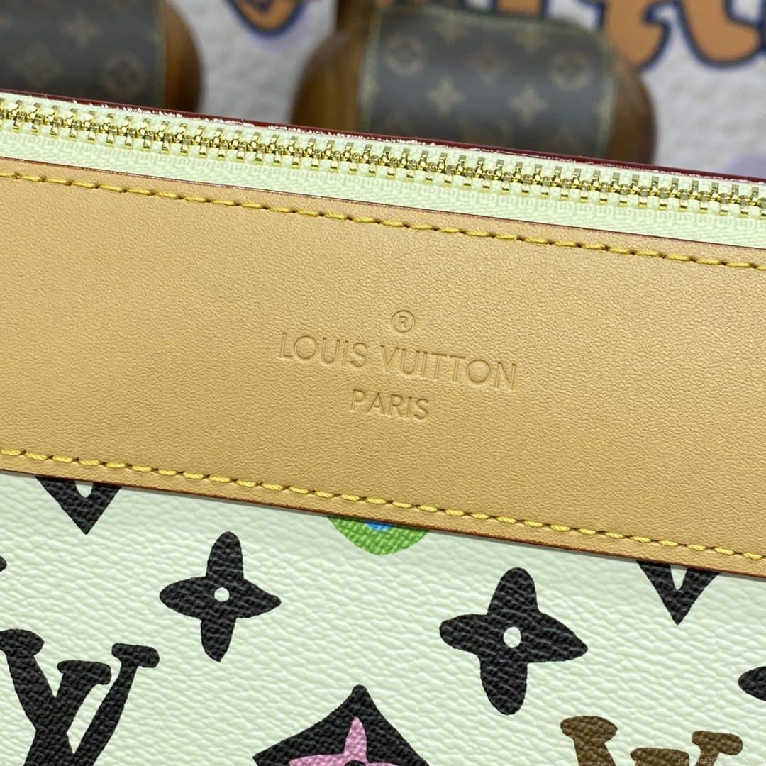 LV M83568 Louis Vuitton Pochette Voyage Souple Vanilla