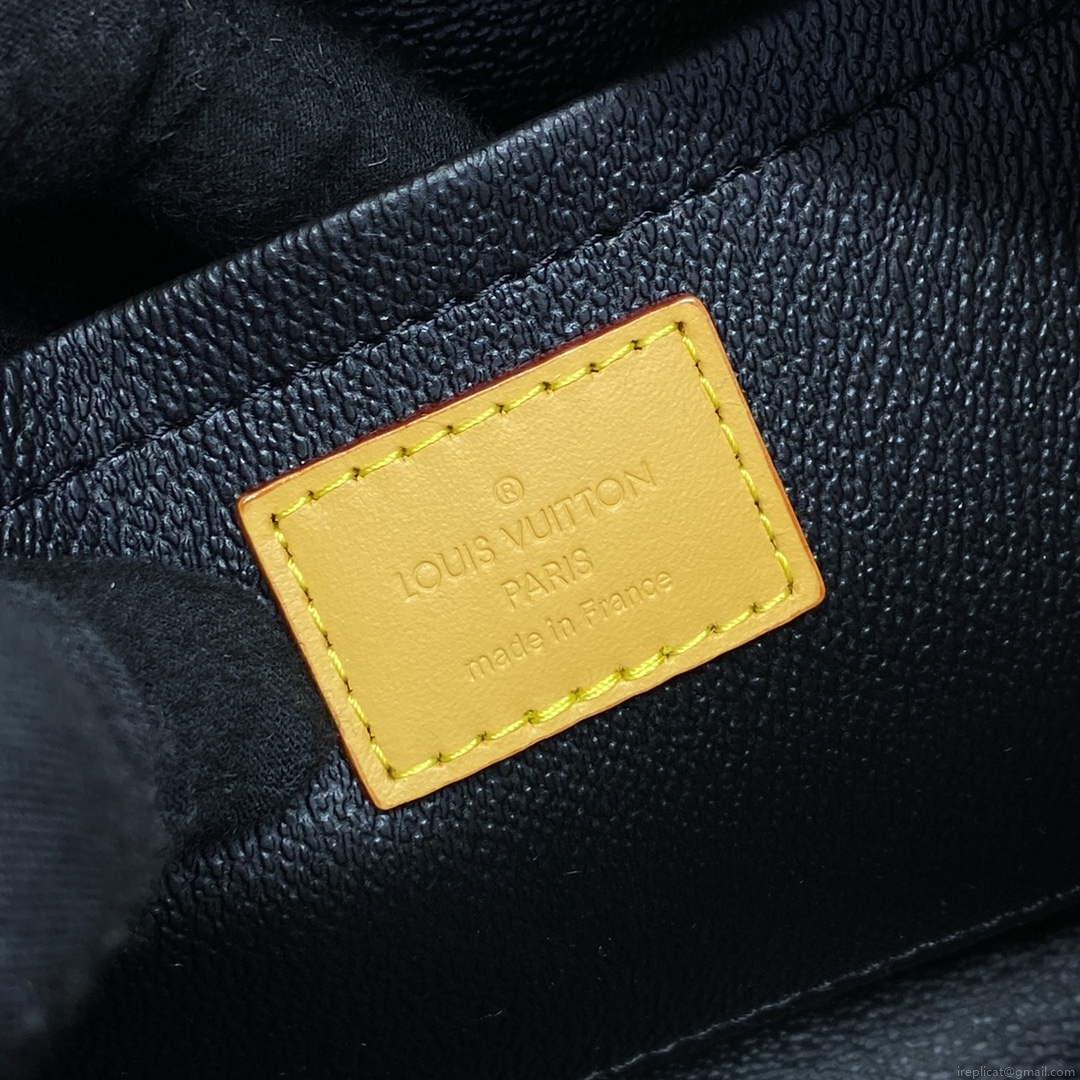 LV M47069 Louis Vuitton Locker Dopp Kit Chocolate