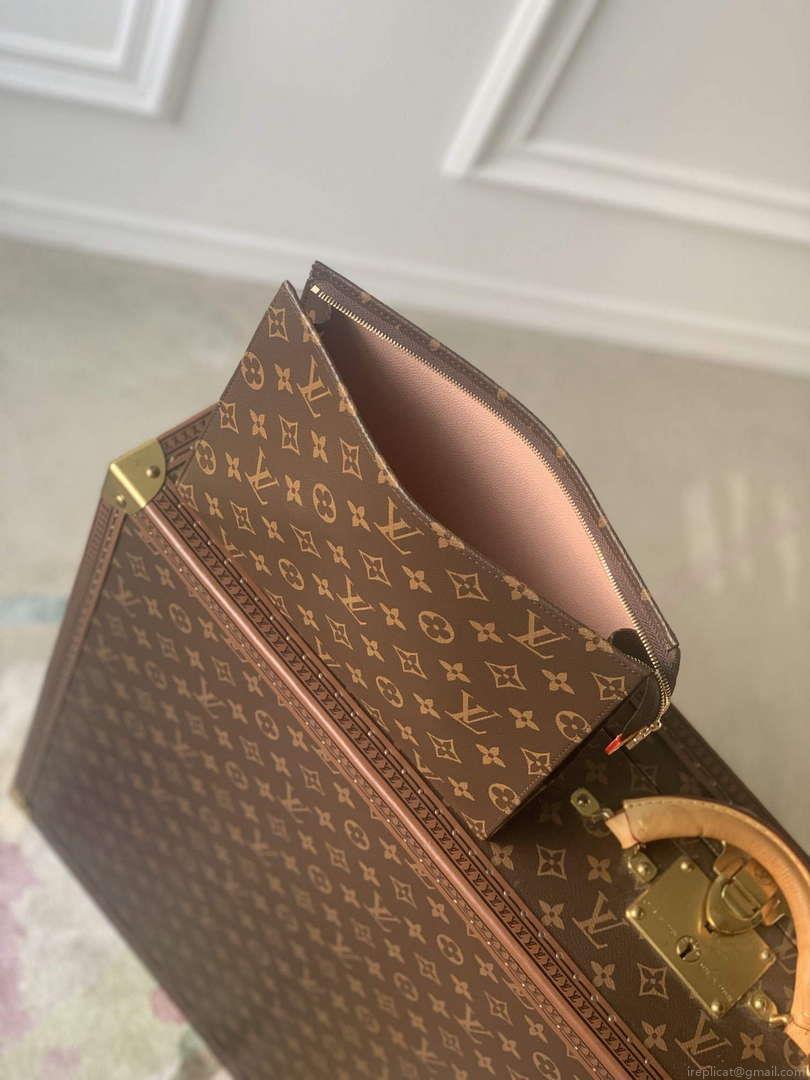 LV M47195 Louis Vuitton Trio Toilet Pouch Bag