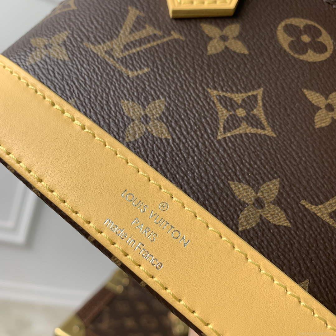 LV M82717 Louis Vuitton Nano Alma Bag Yellow