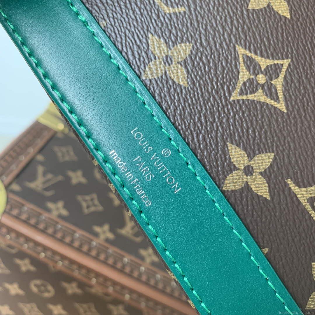 LV M82717 Louis Vuitton Nano Alma Bag Green