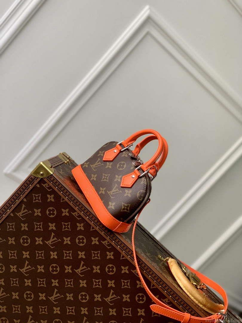 LV M82717 Louis Vuitton Nano Alma Bag Orange