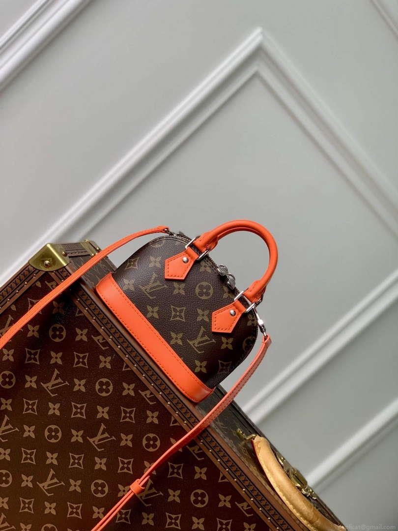 LV M82717 Louis Vuitton Nano Alma Bag Orange