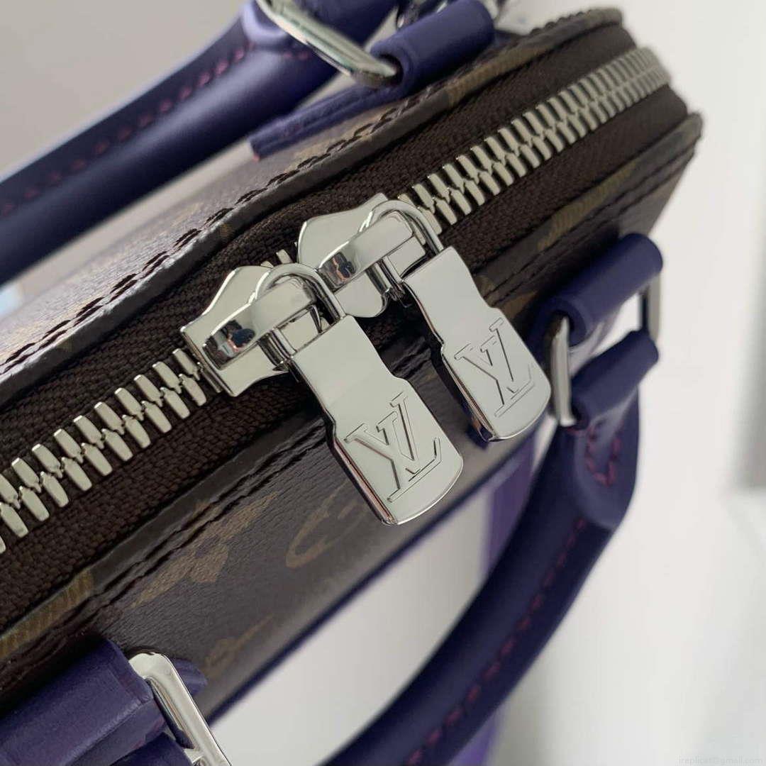 LV M82717 Louis Vuitton Nano Alma Bag Purple
