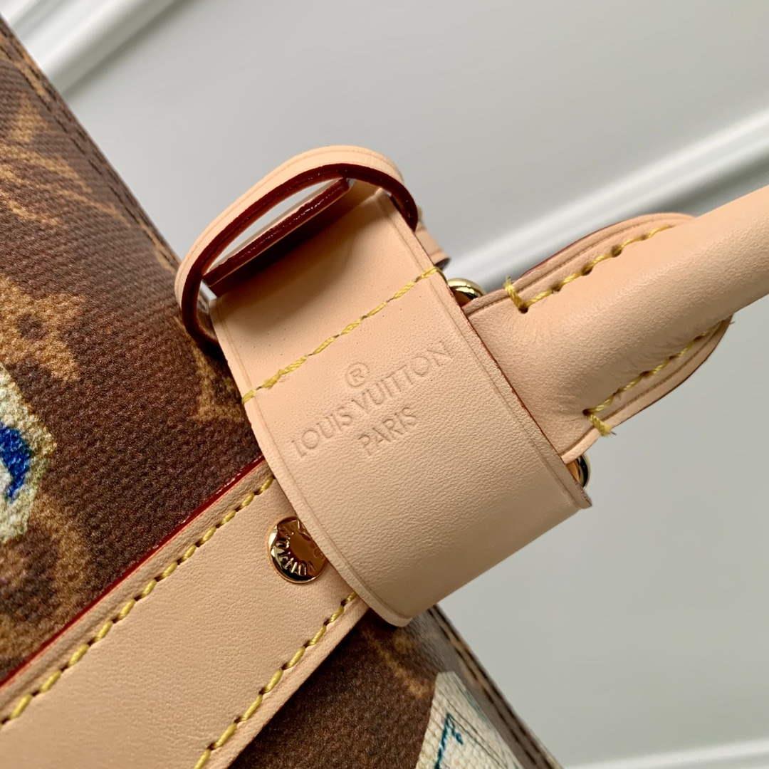LV M24960 Louis Vuitton Keepall Bandoulière 45 Travel Bag Monogram