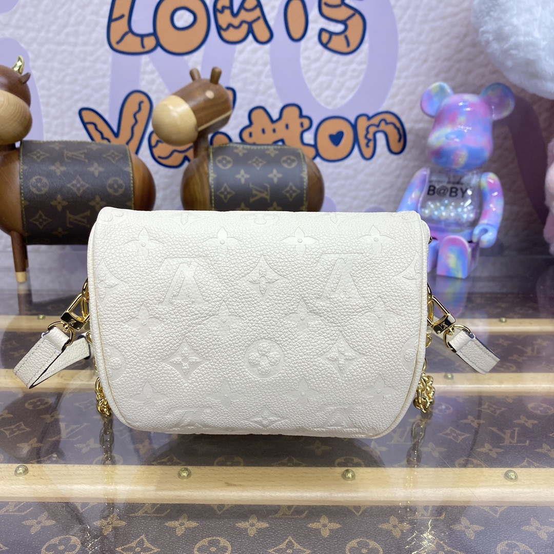 LV M83275 Louis Vuitton Mini Bumbag Monogram Empreinte Cream