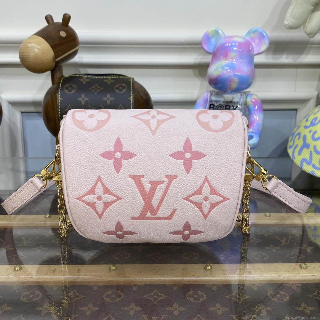 LV M82347 Louis Vuitton Mini Bumbag Monogram Empreinte Pink