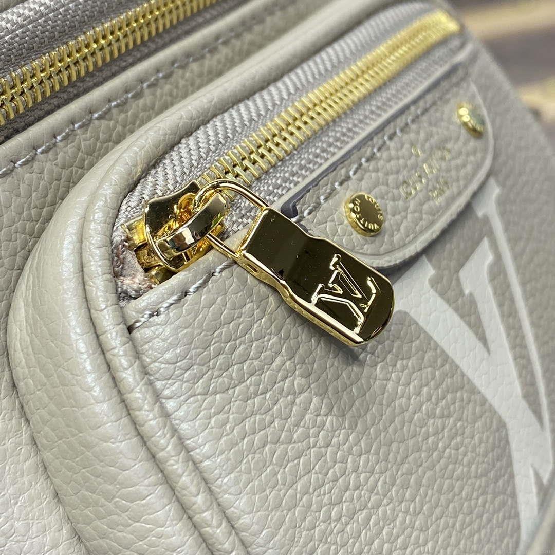 LV M82208 Louis Vuitton Mini Bumbag Monogram Empreinte Gray