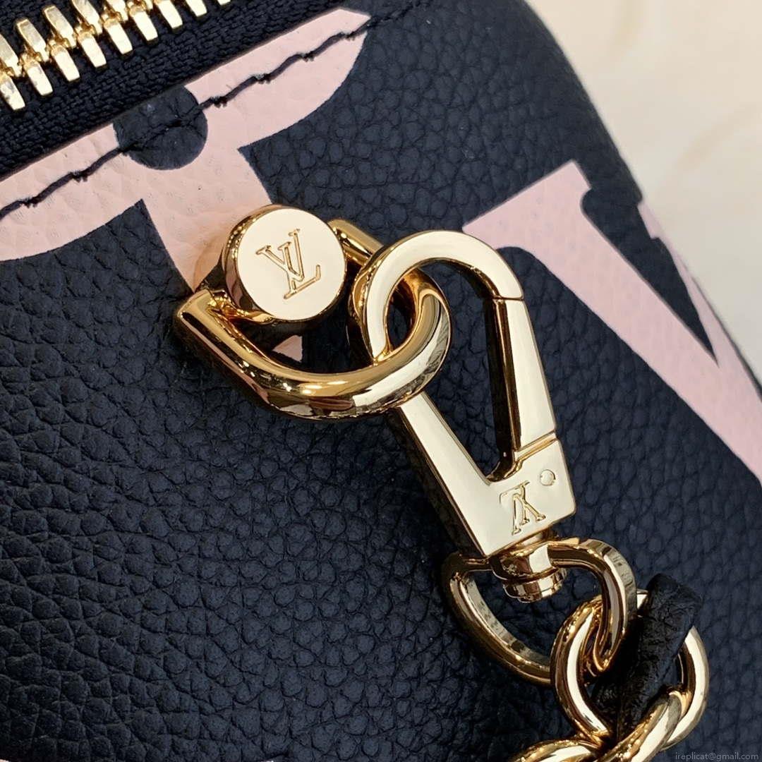 Louis Vuitton LV M45780 Nice Mini Vanity Case Monogram canvas Black Cream