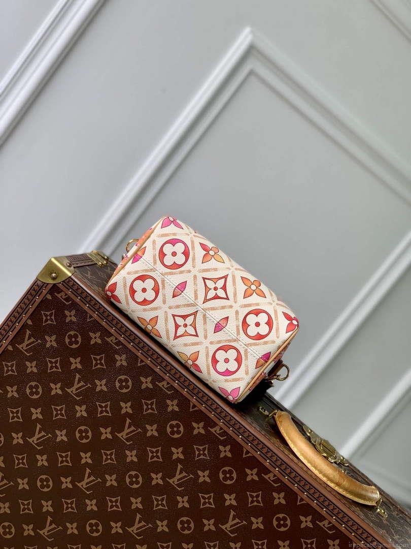 LV M11209 Louis Vuitton Speedy Bandoulière 20 Bag Coral