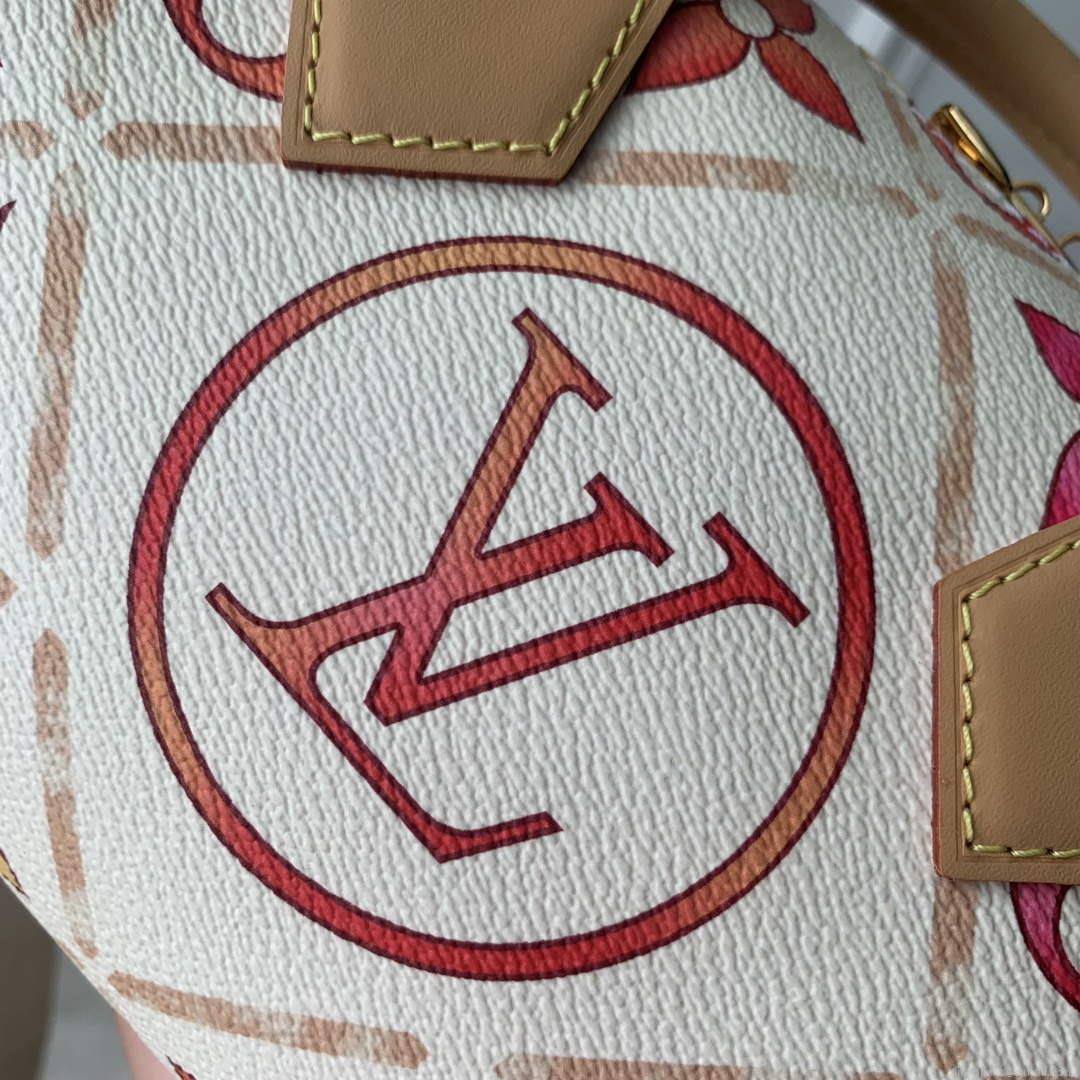 LV M11209 Louis Vuitton Speedy Bandoulière 20 Bag Coral