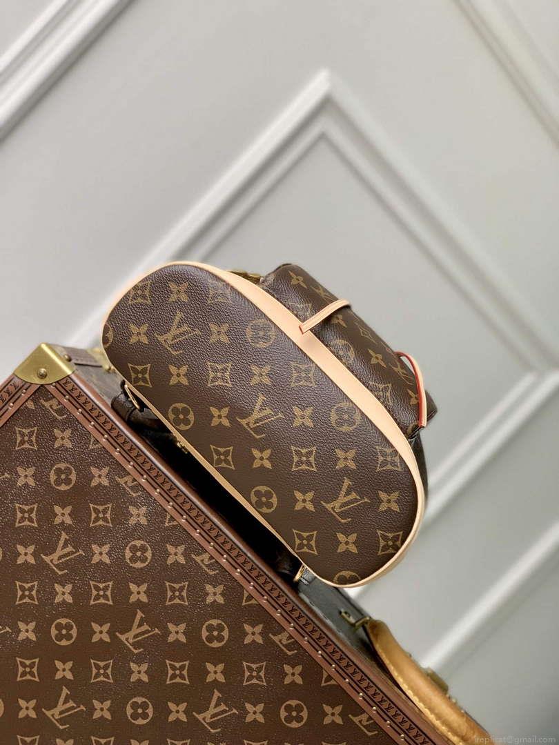 LV M11199 Louis Vuitton Montsouris Mini Backpack Monogram Coated canvas