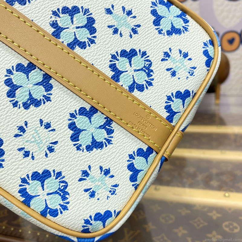 LV M11264 Louis Vuitton Speedy Bandoulière 25 Bag Lagoon Blue