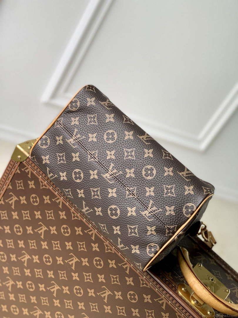LV M24443 Louis Vuitton Speedy P9 Bandoulière 25 Bag Monogram Leather