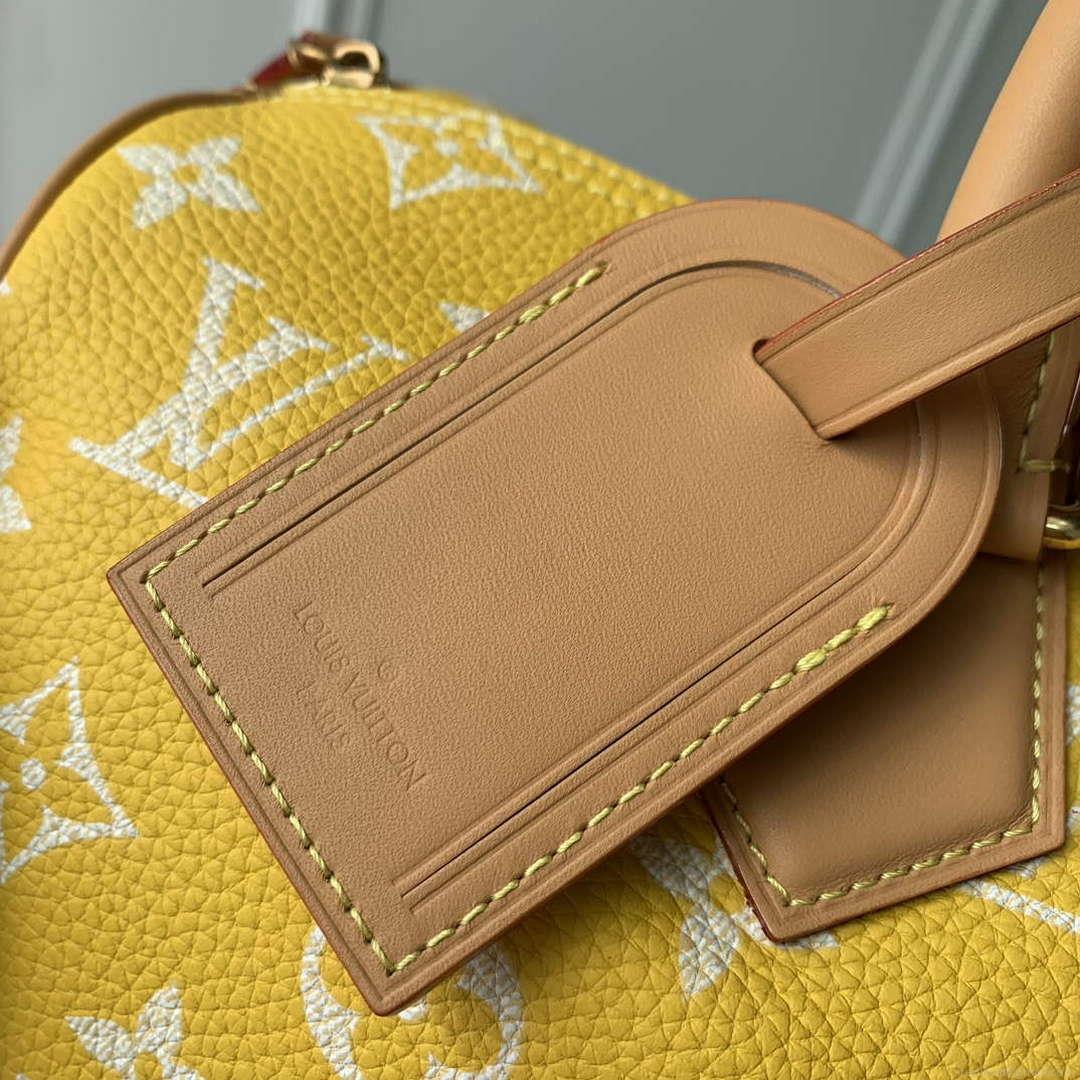 LV M24426 Louis Vuitton Speedy P9 Bandoulière 25 Bag Monogram Leather Yellow